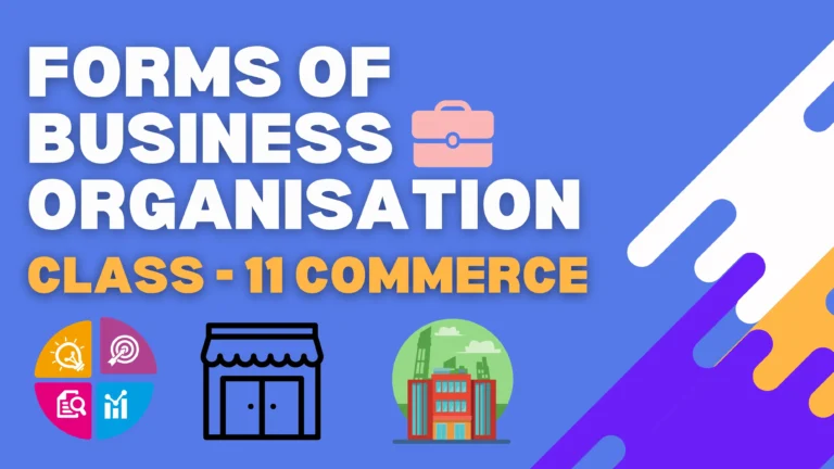 forms of business organization